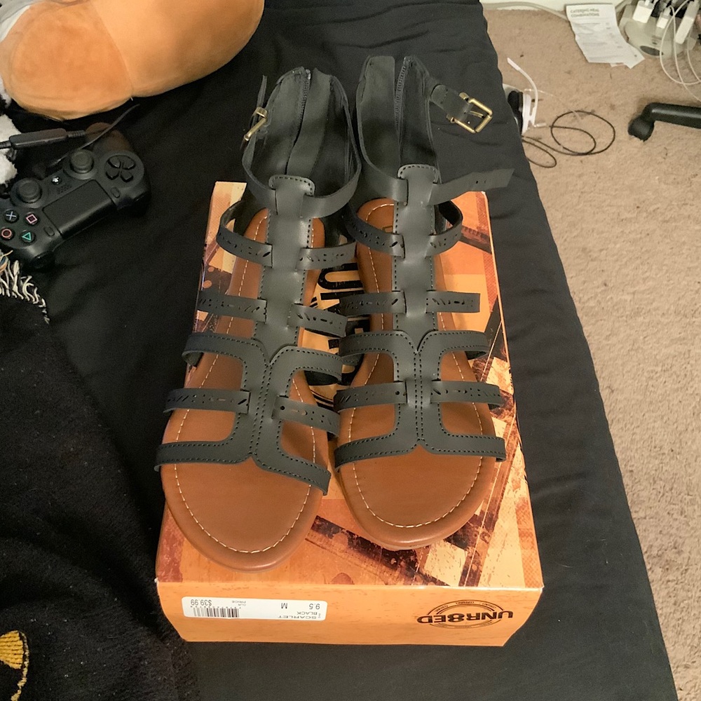 Unrated scarlet black boho sandals